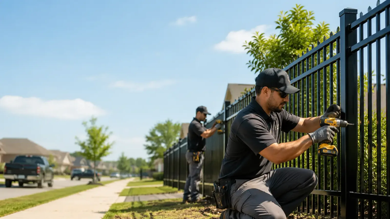 Metal Fence Installation in Baton Rouge, LA